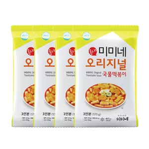 미미네 오리지널 국물떡볶이, 570g, 4봉