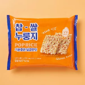 찹쌀 누룽지, 스위트맛, 288g, 4개