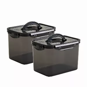 이지앤프리 담은 김치통, 블랙, 3.2L, 2통