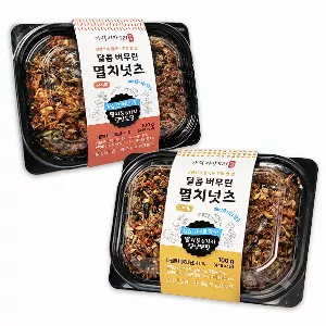 달콤버무린 멸치넛츠, 잔지리 100g 1개 + 가이리 100g 1개, 2개