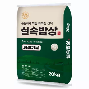실속밥상 싸래기쌀, 20kg, 1개